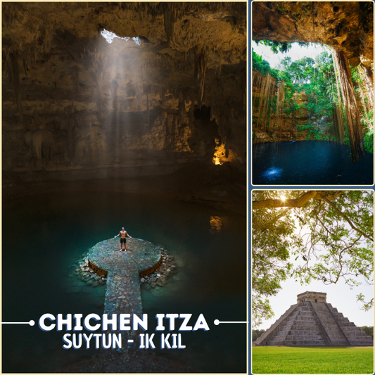 CHICHEN ITZA 2 CENOTES